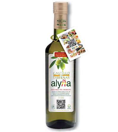 Alya Botella de 500 ml (6U/Caja). Castillo de Tabernas